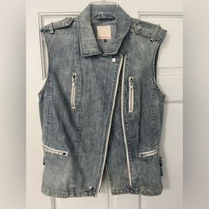 REBECCA TAYLOR denim vest